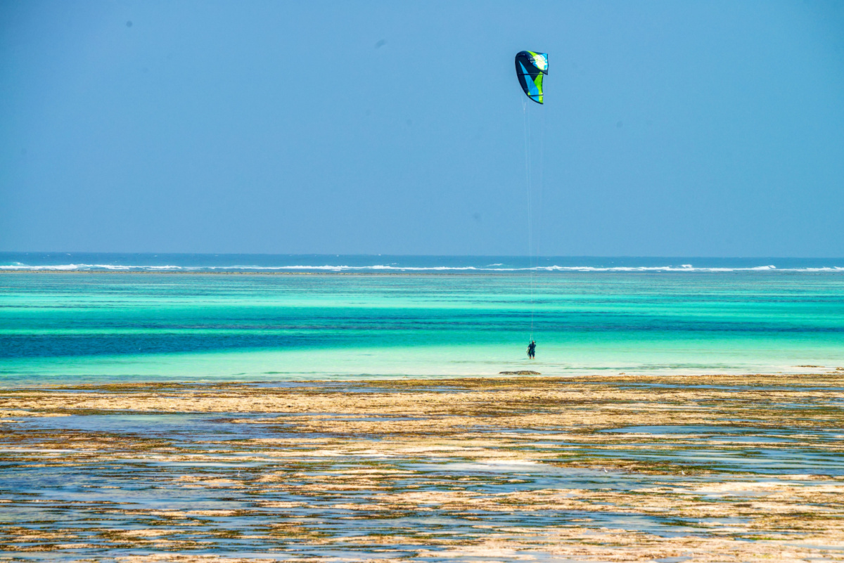 Kitesurf à Zanzibar