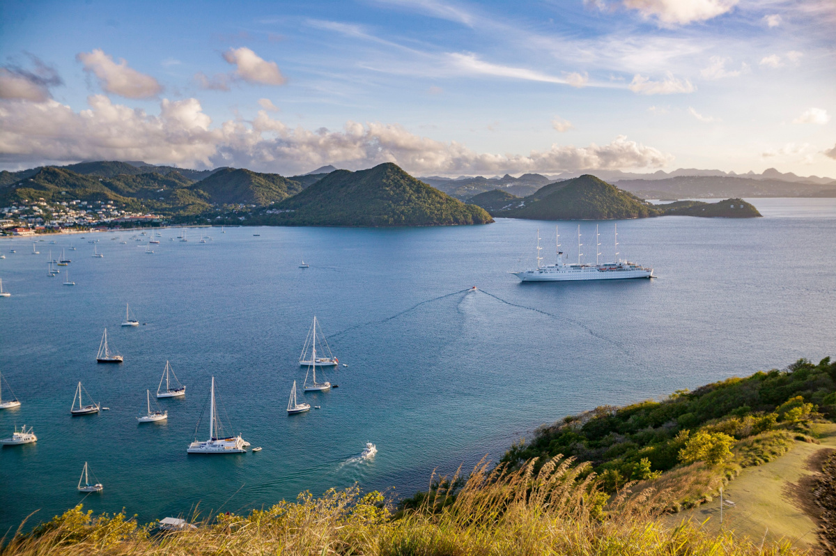 La marina de Rodney Bay