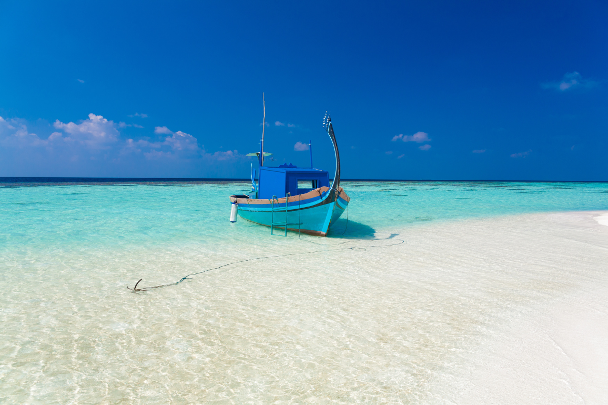 maldives bateau