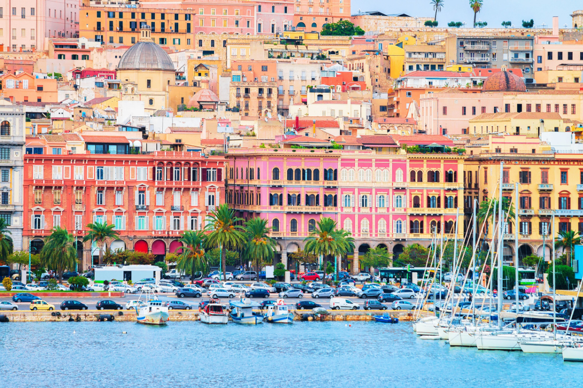 Bord de mer à Cagliari