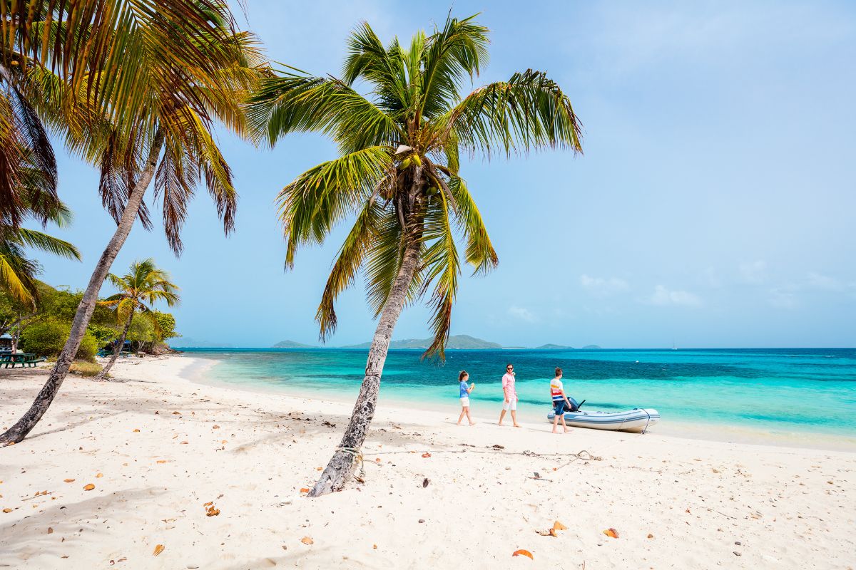 Plage de Petit St Vincent Island