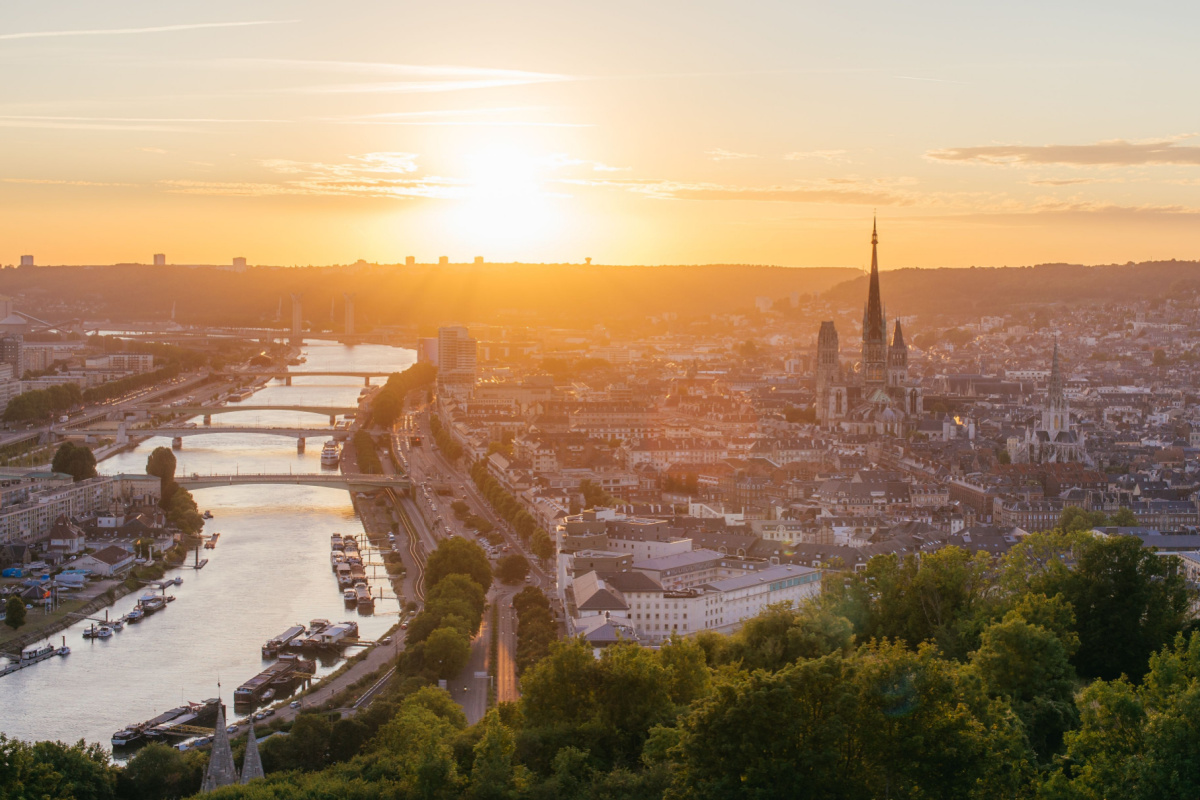 La Seine à Rouen