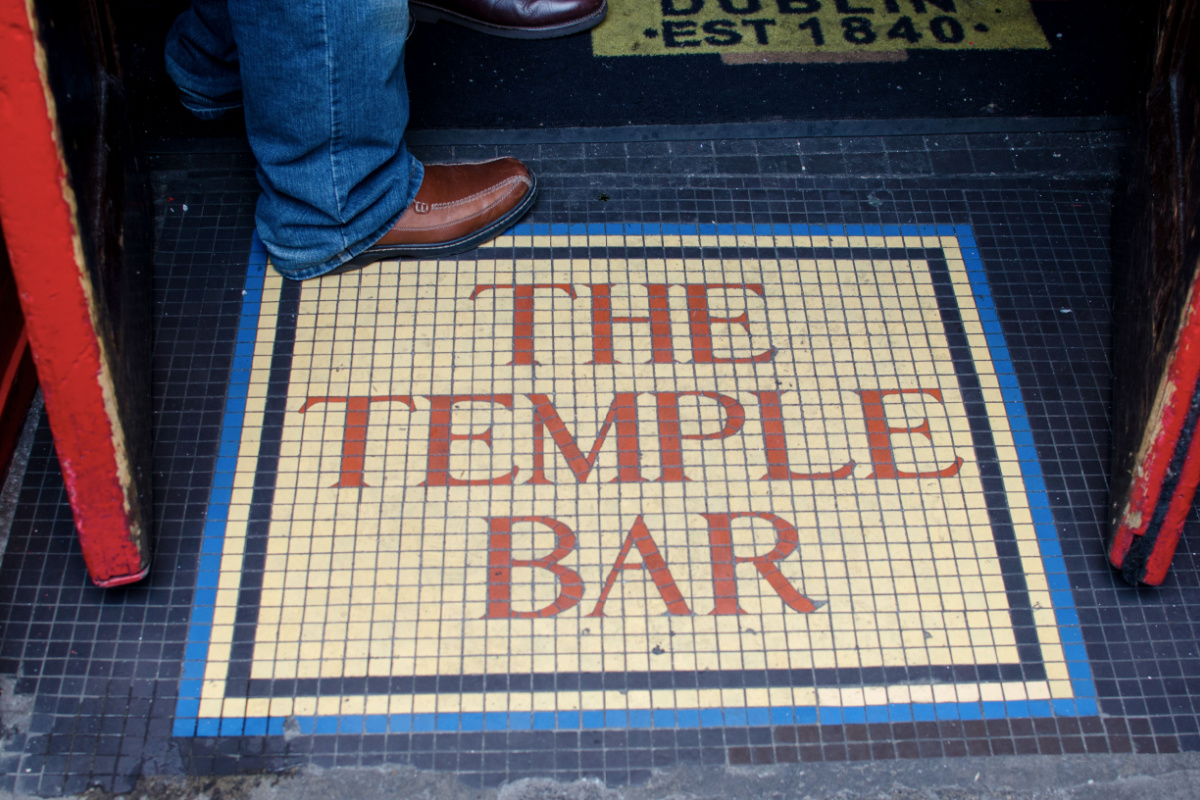 The Temple Bar à Dublin