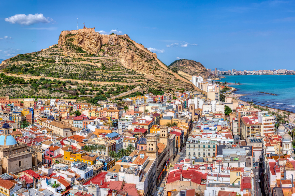 Alicante et le Château de Santa Barbara