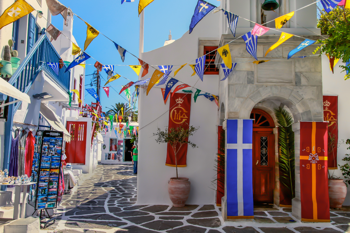 Mykonos église