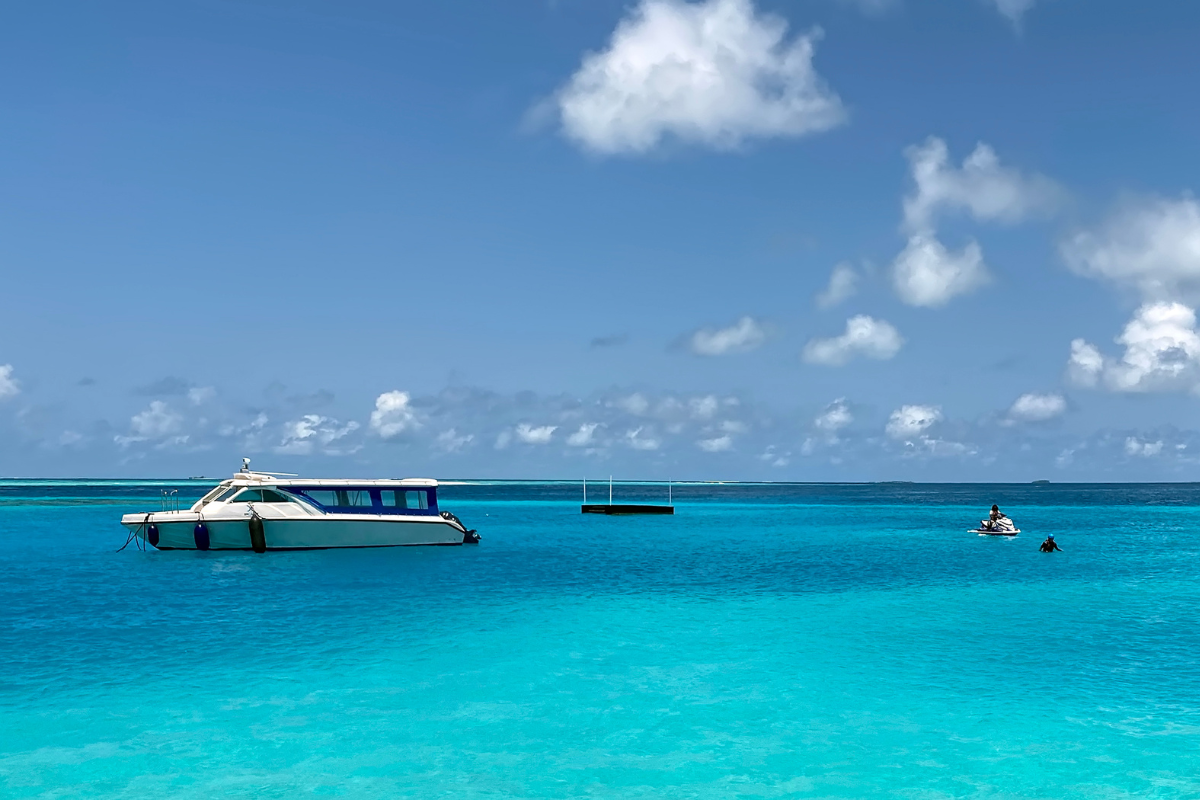 Maldives Bateau
