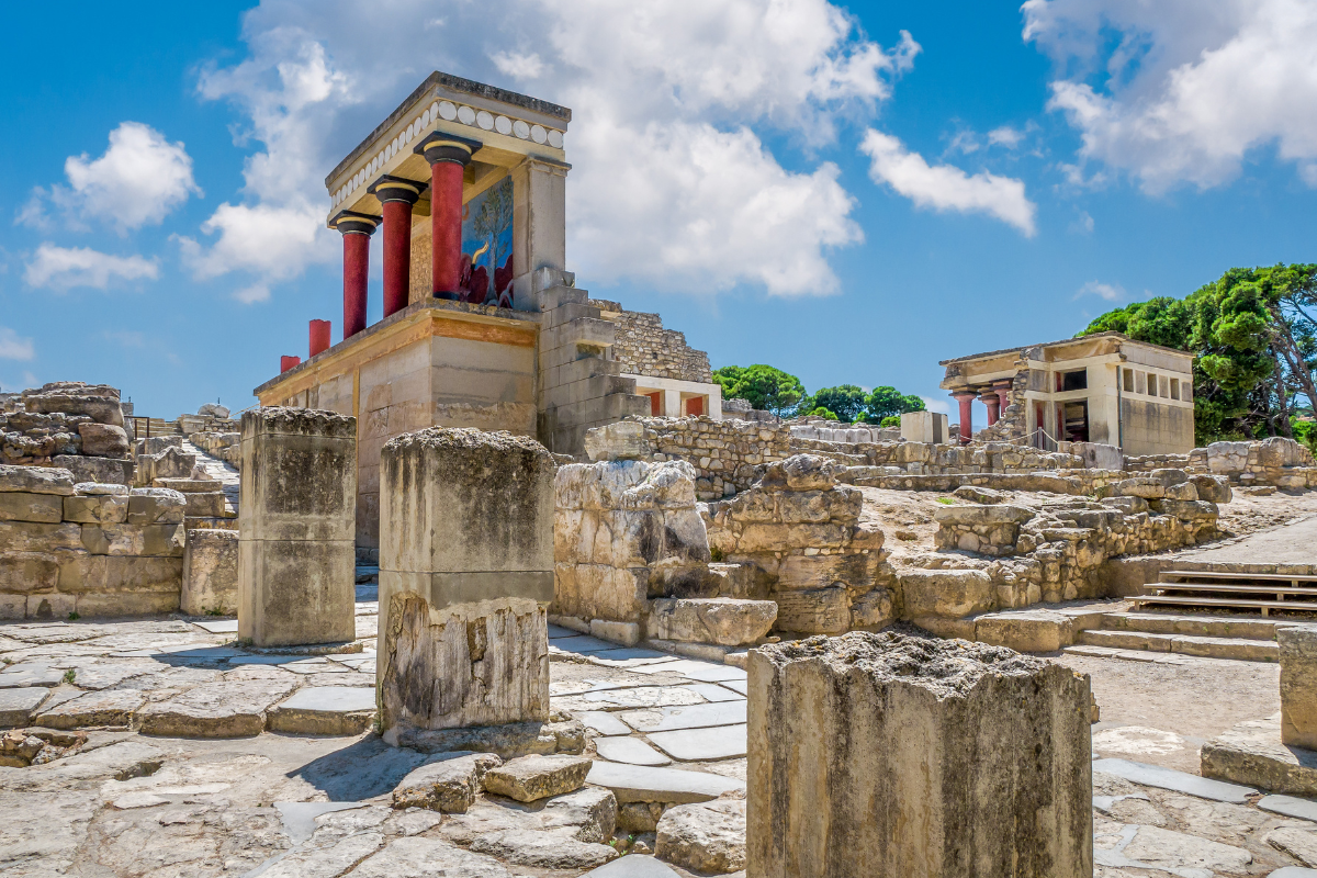 Crète Palais de knossos