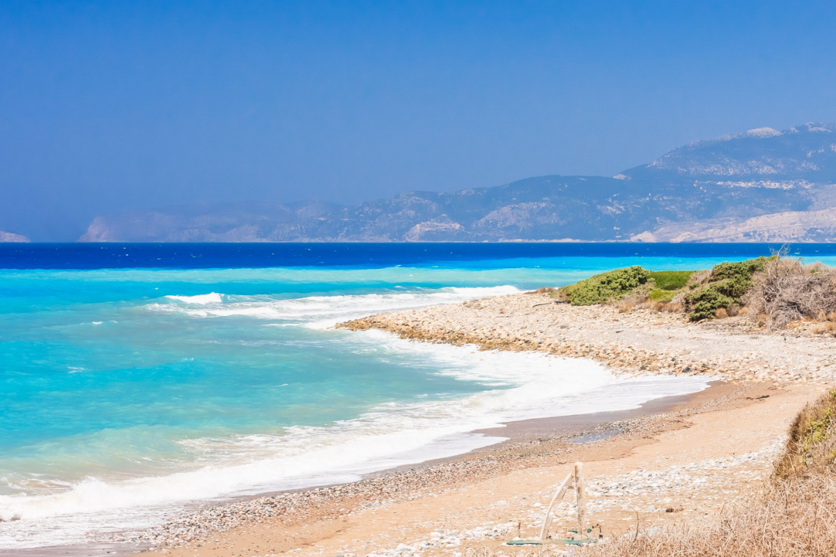 Plage à Rhodes