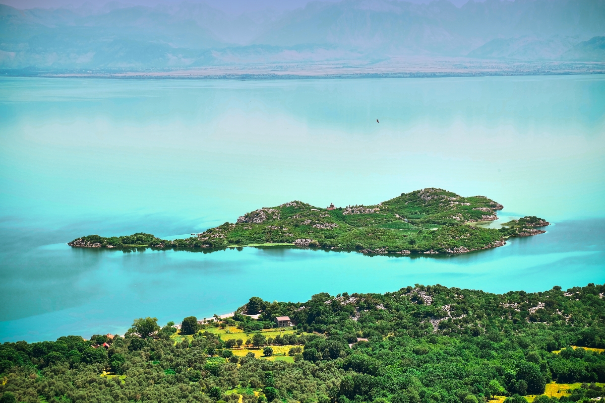 Lac de skadar Montenegro