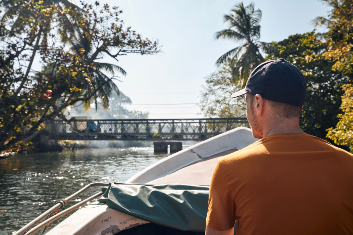 Faire du bateau à Balapitiya