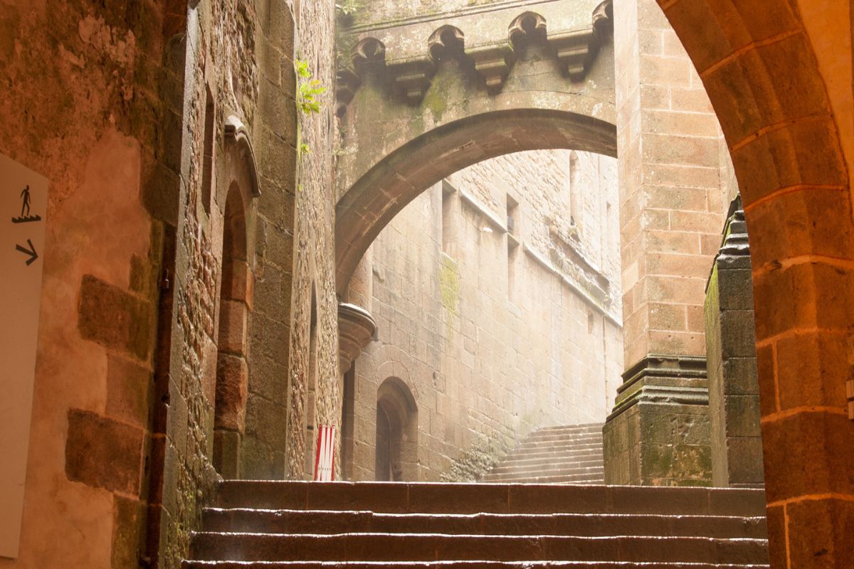 Mont-Saint-Michel rue