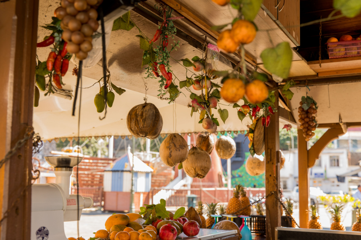 Marché à l'Île Maurice