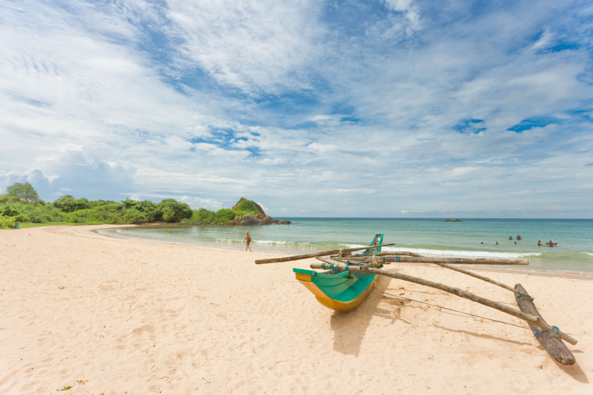 Plage de Balapitiya