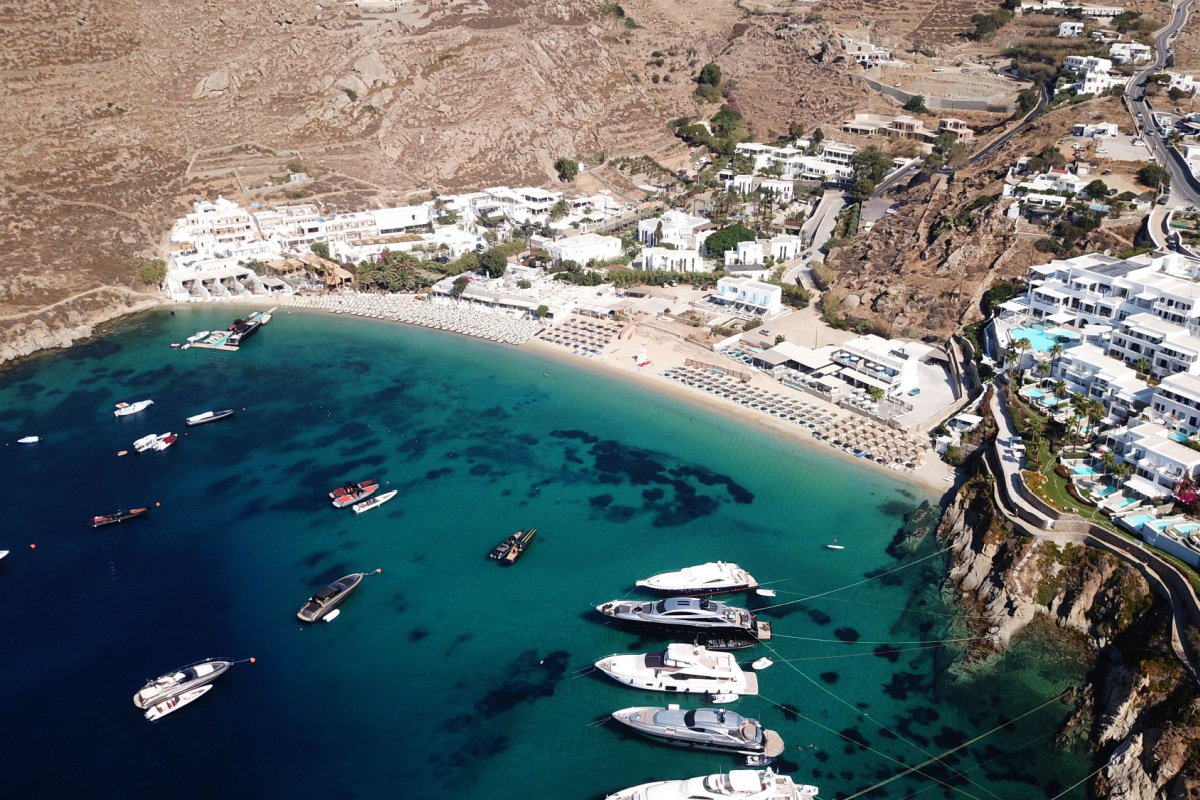 Plage de Psarou