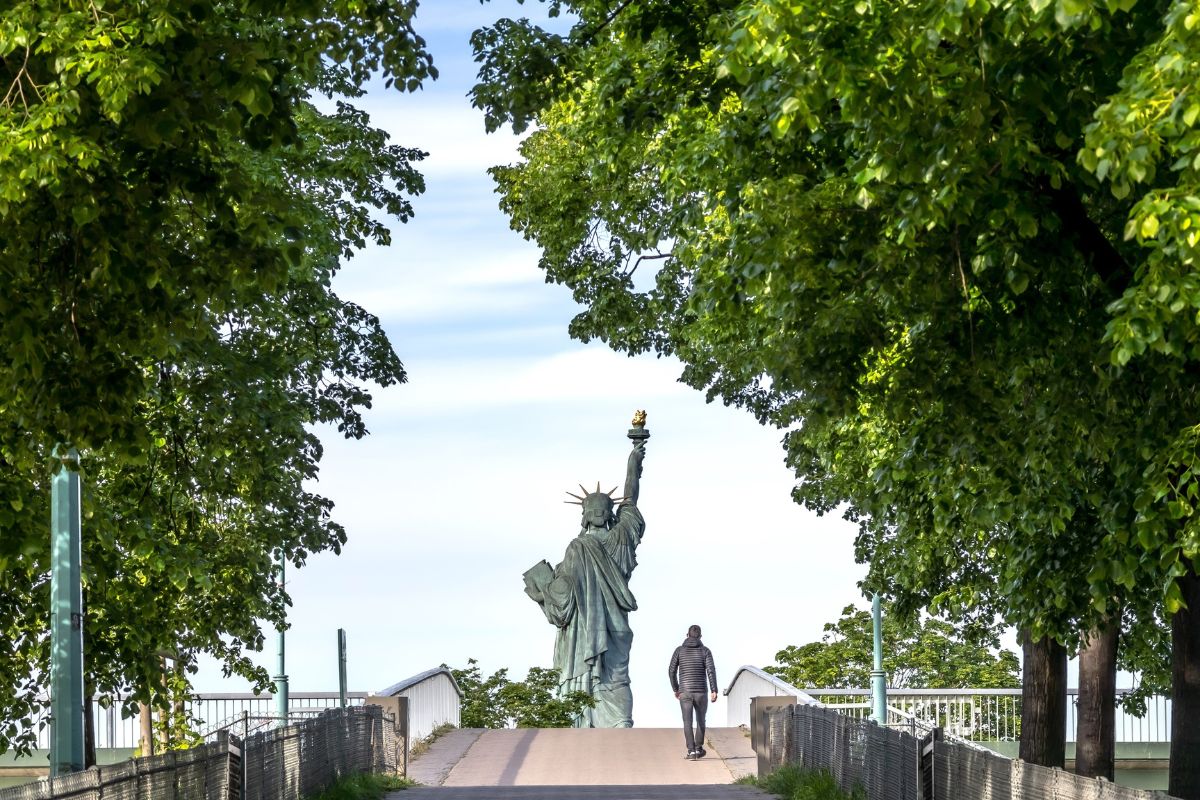 Statue de la liberté Paris