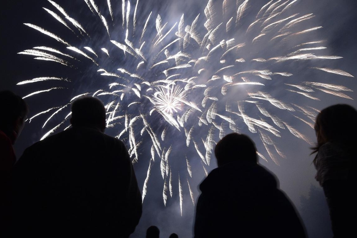 Feu d'artifice belgique