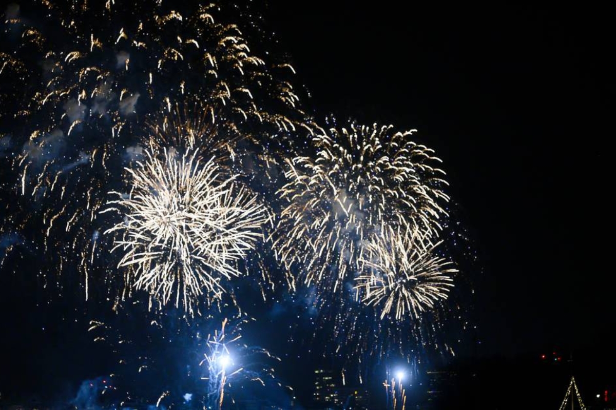 Feu d'artifice belgique