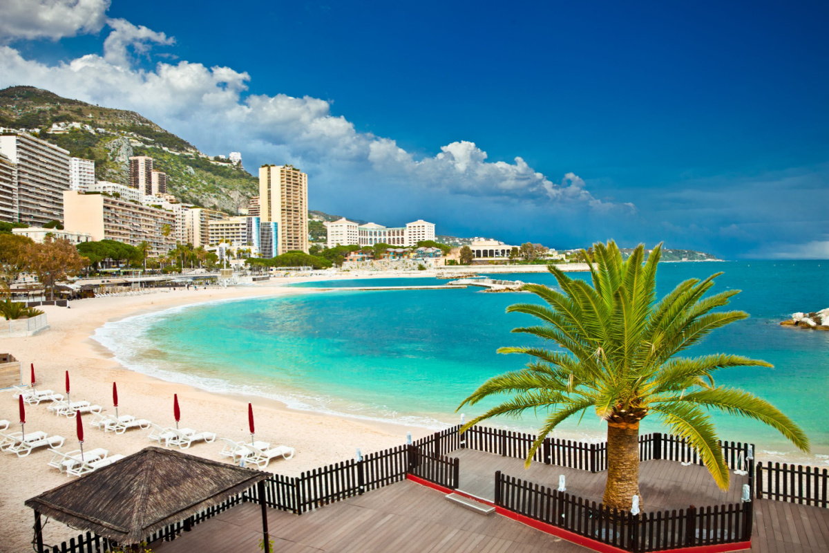 Plage à Monaco