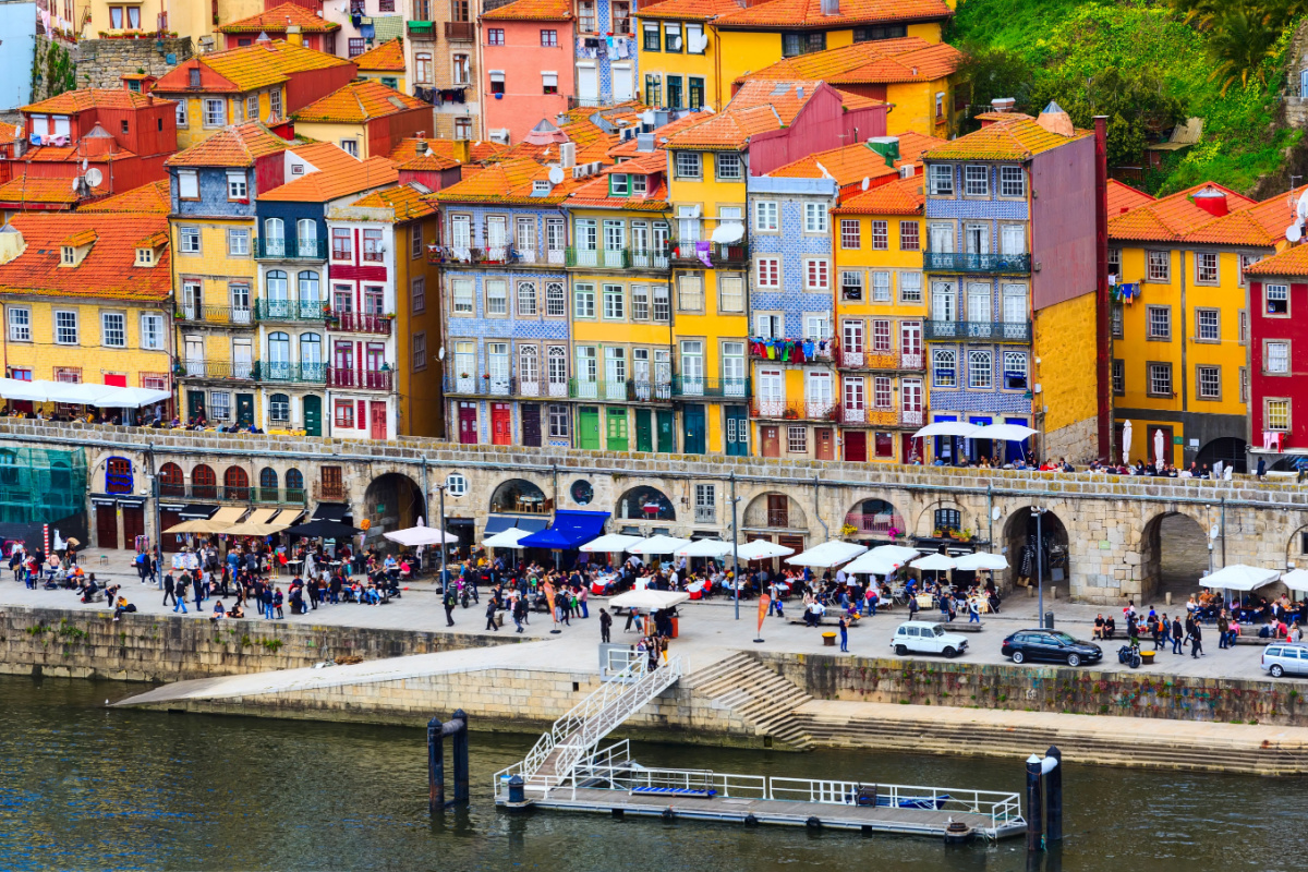 Quartier Ribeira à Porto