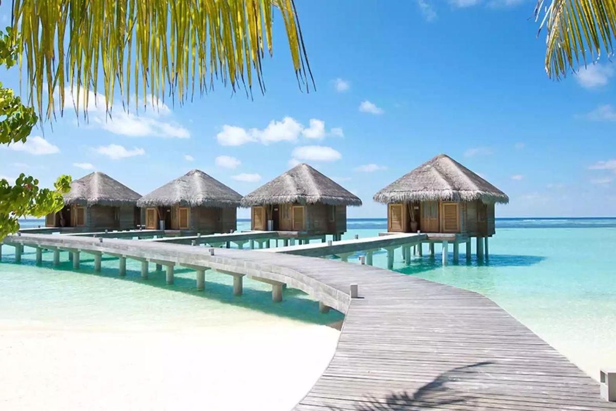 Hotels de luxe maldives avec plage privée