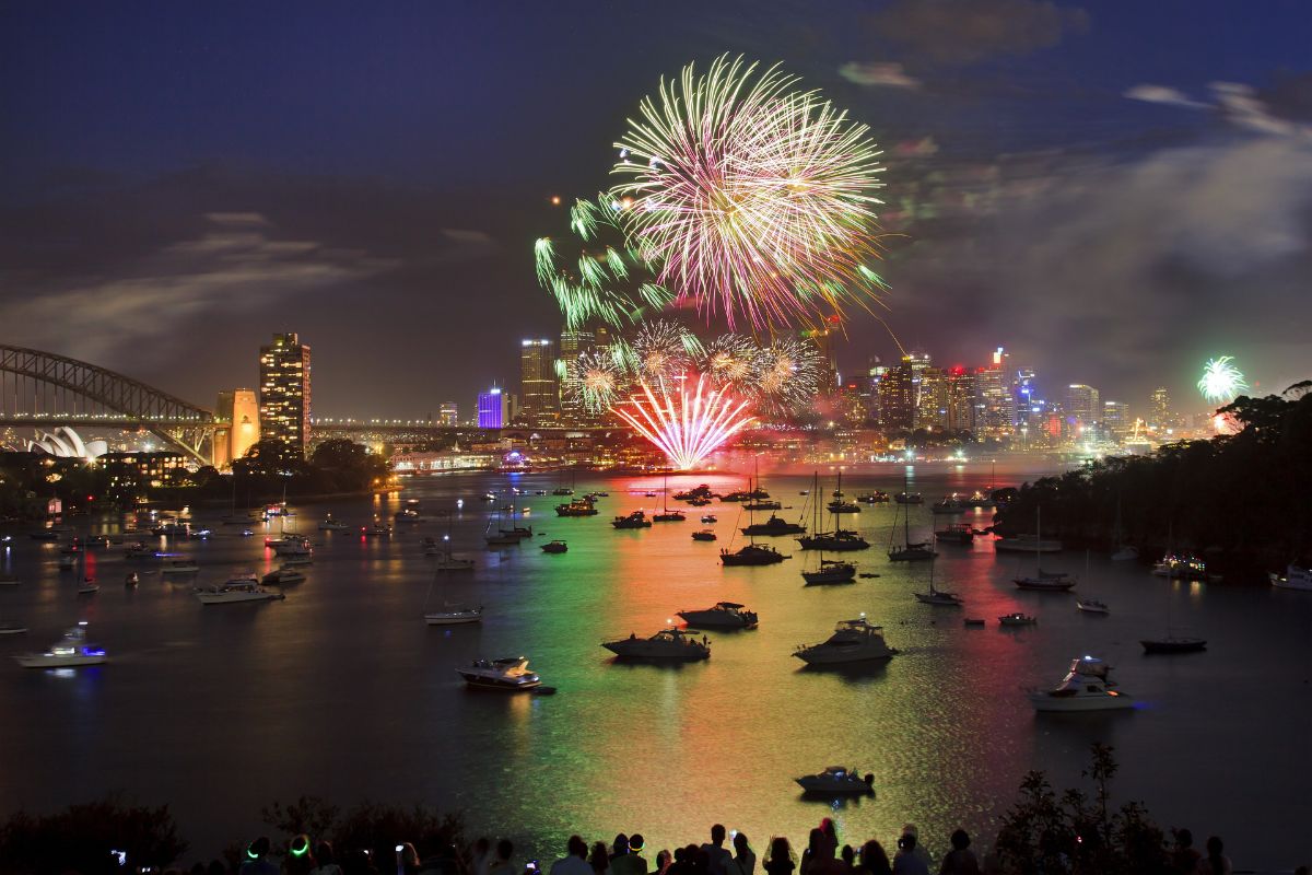 Le Réveillon du Nouvel An, Sydney (Australie)