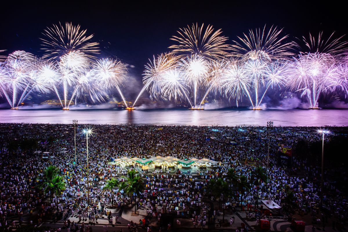 Rio de Janeiro feu d'artifice