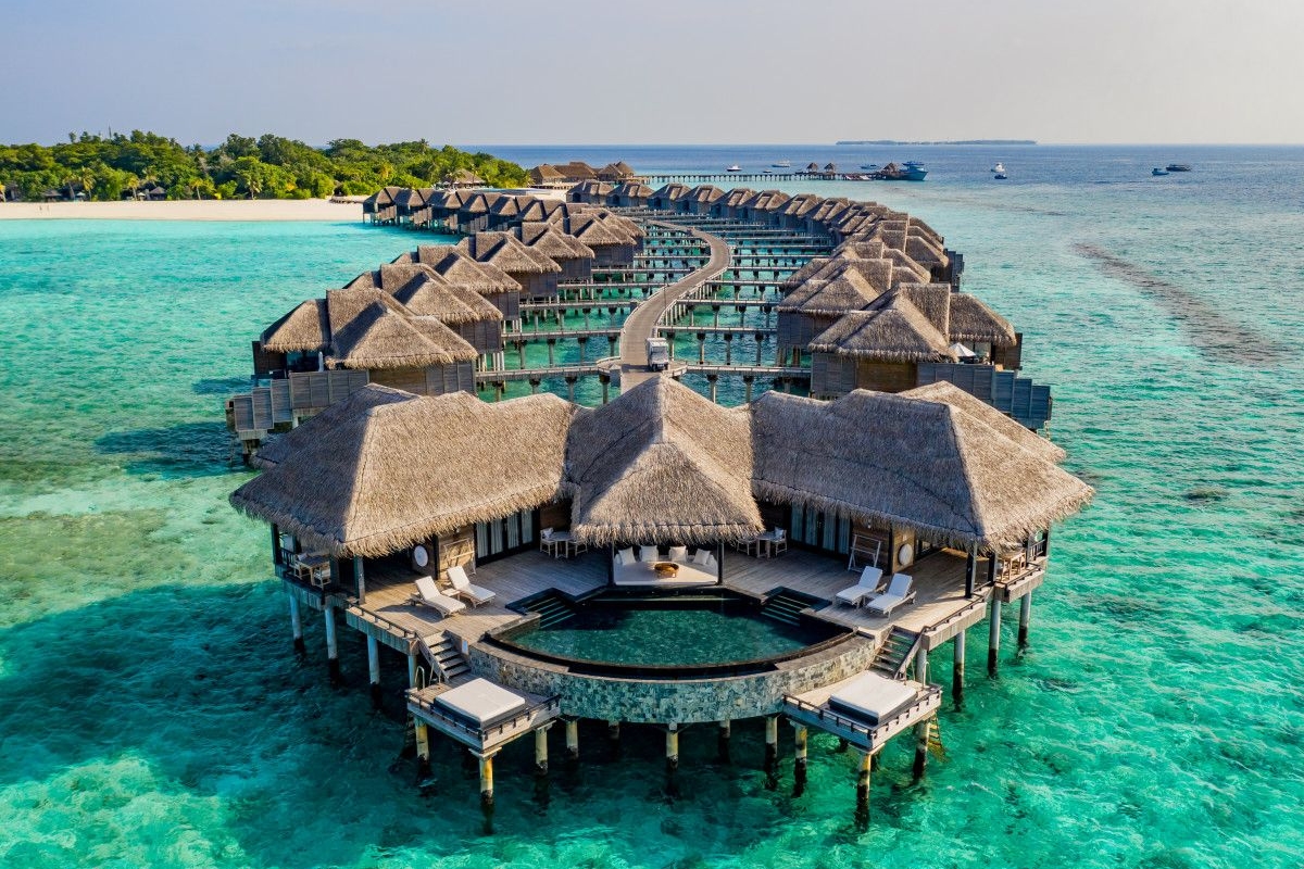 Hôtels de Luxe aux Maldives avec un Bungalow