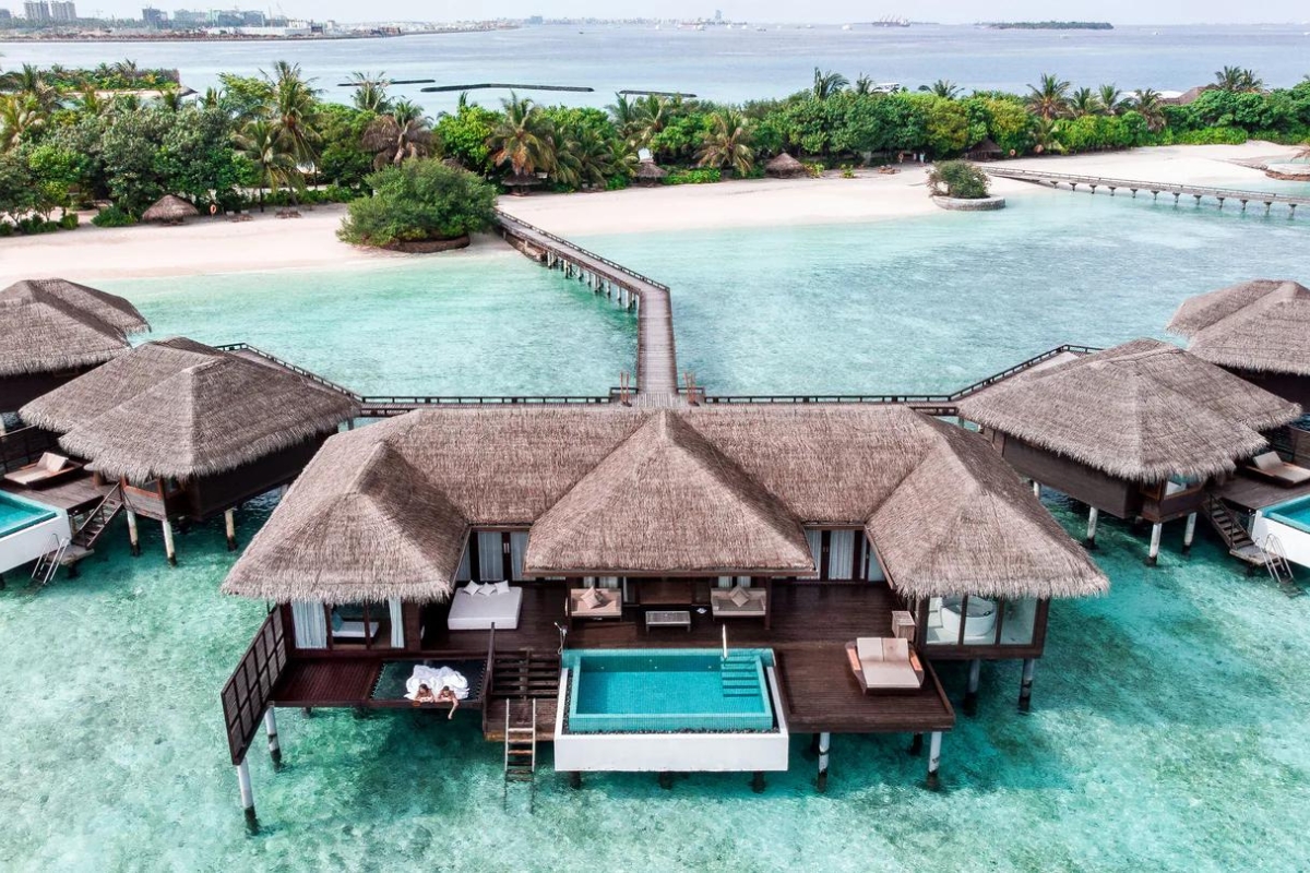 Hôtels de Luxe aux Maldives avec un Bungalow