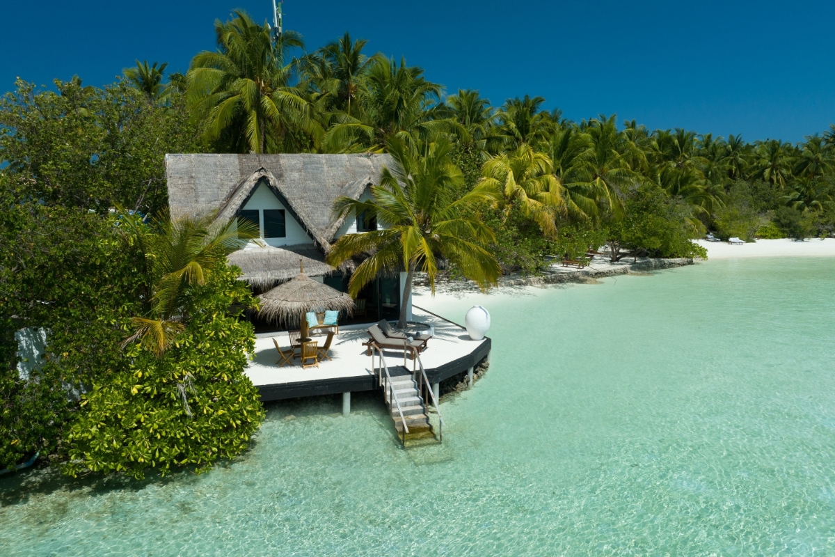 Hôtels de Luxe aux Maldives avec un Bungalow