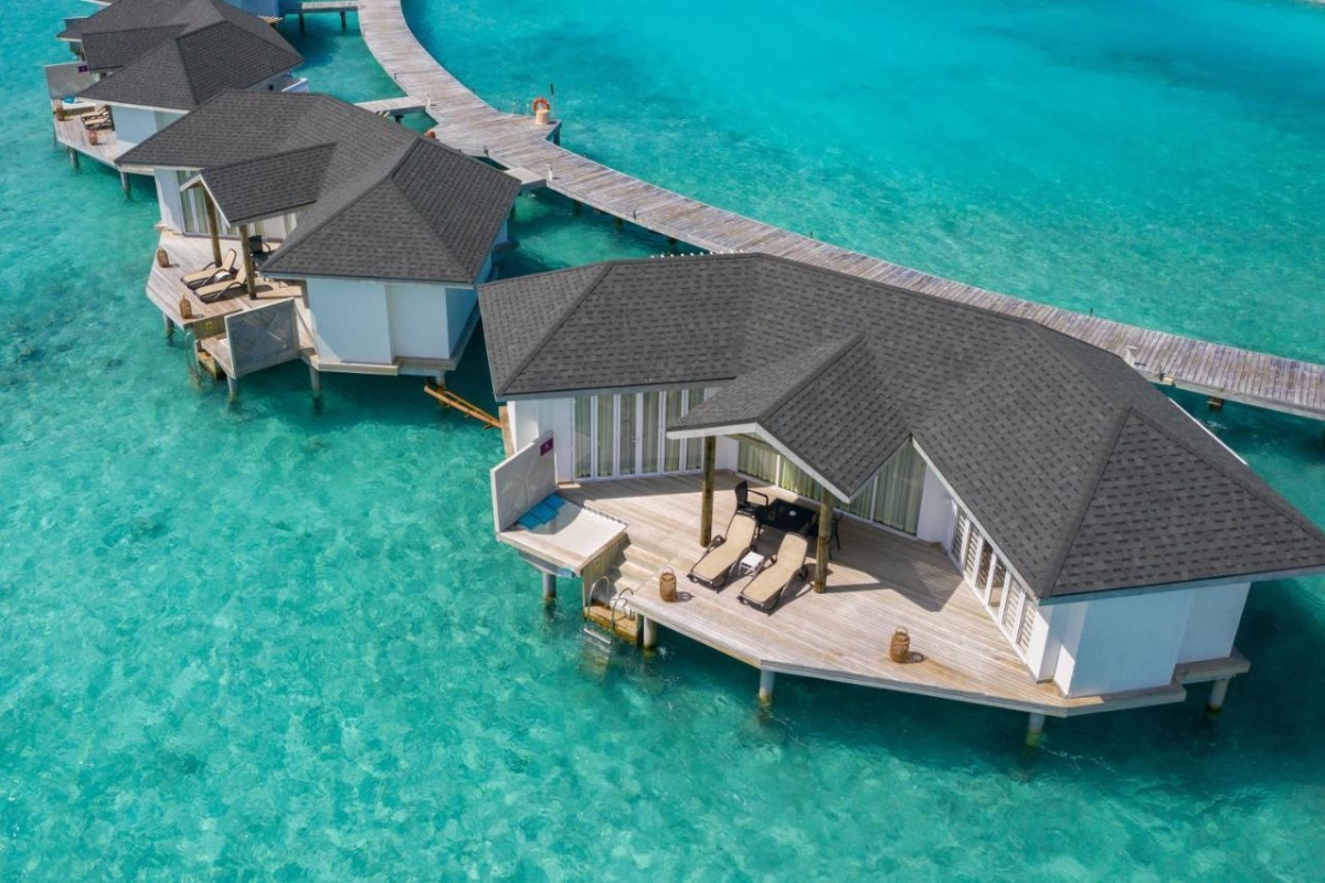 Hôtels de Luxe aux Maldives avec un Bungalow