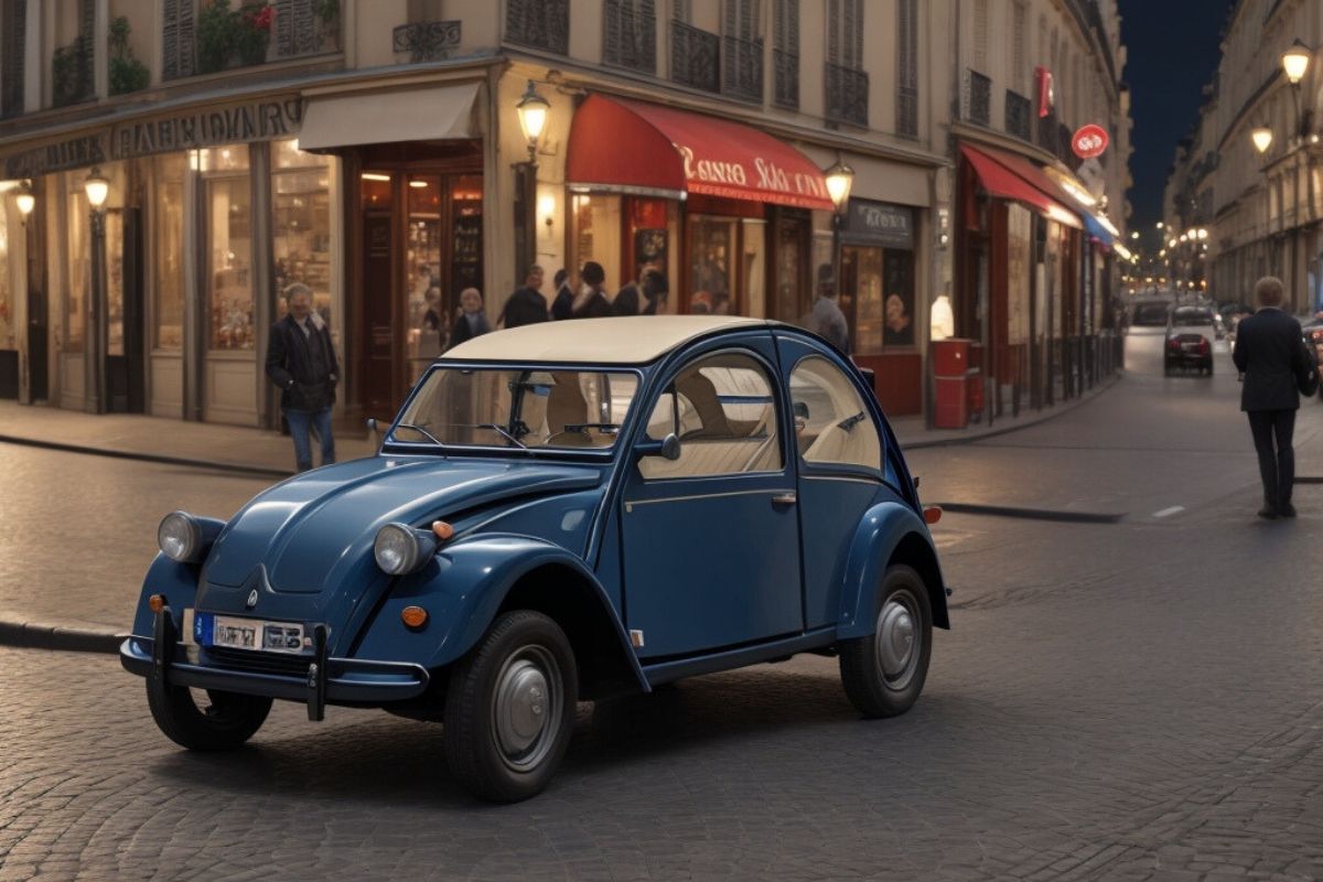 Paris by night en 2CV