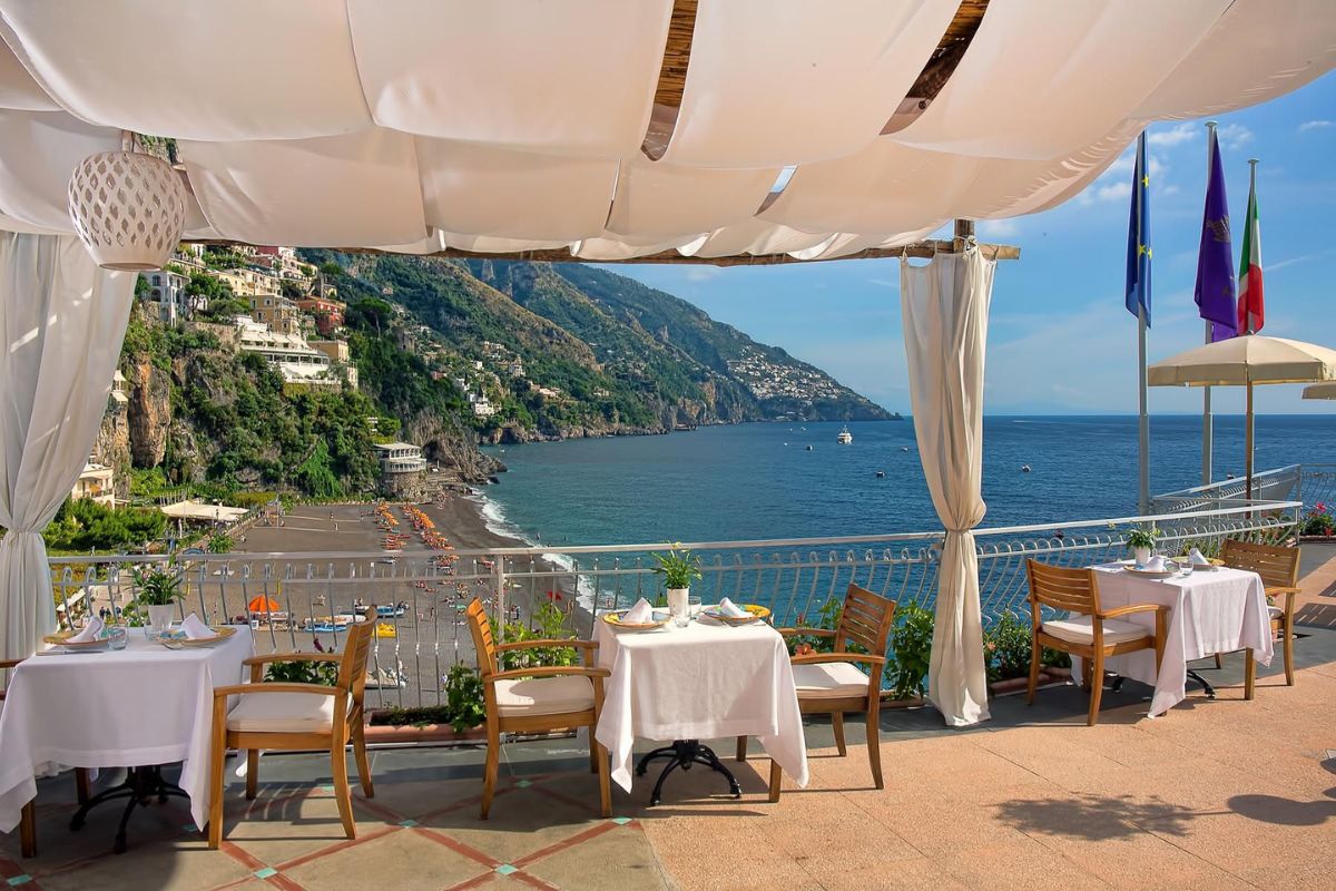 Les 10 restaurants avec une magnifique vue sur Positano