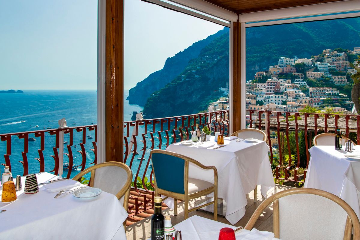 Les 10 restaurants avec une magnifique vue sur Positano