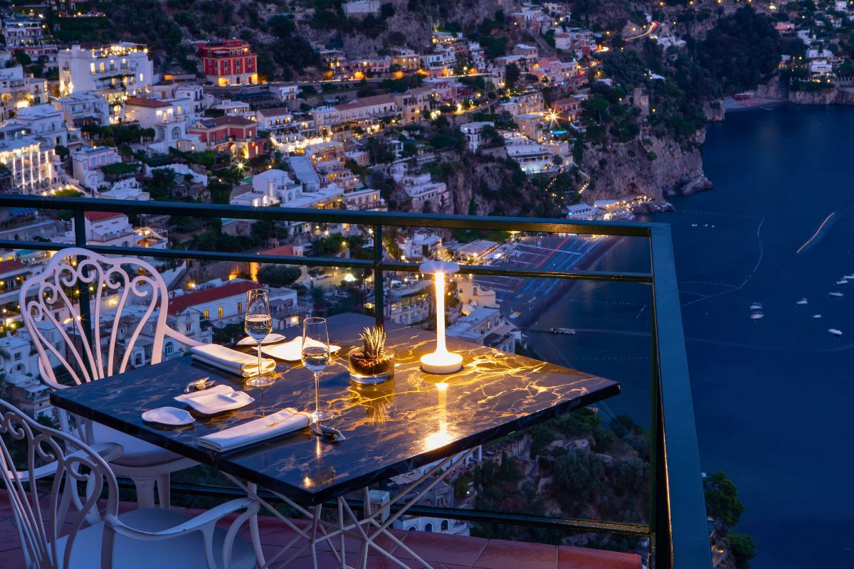 Les 10 restaurants avec une magnifique vue sur Positano