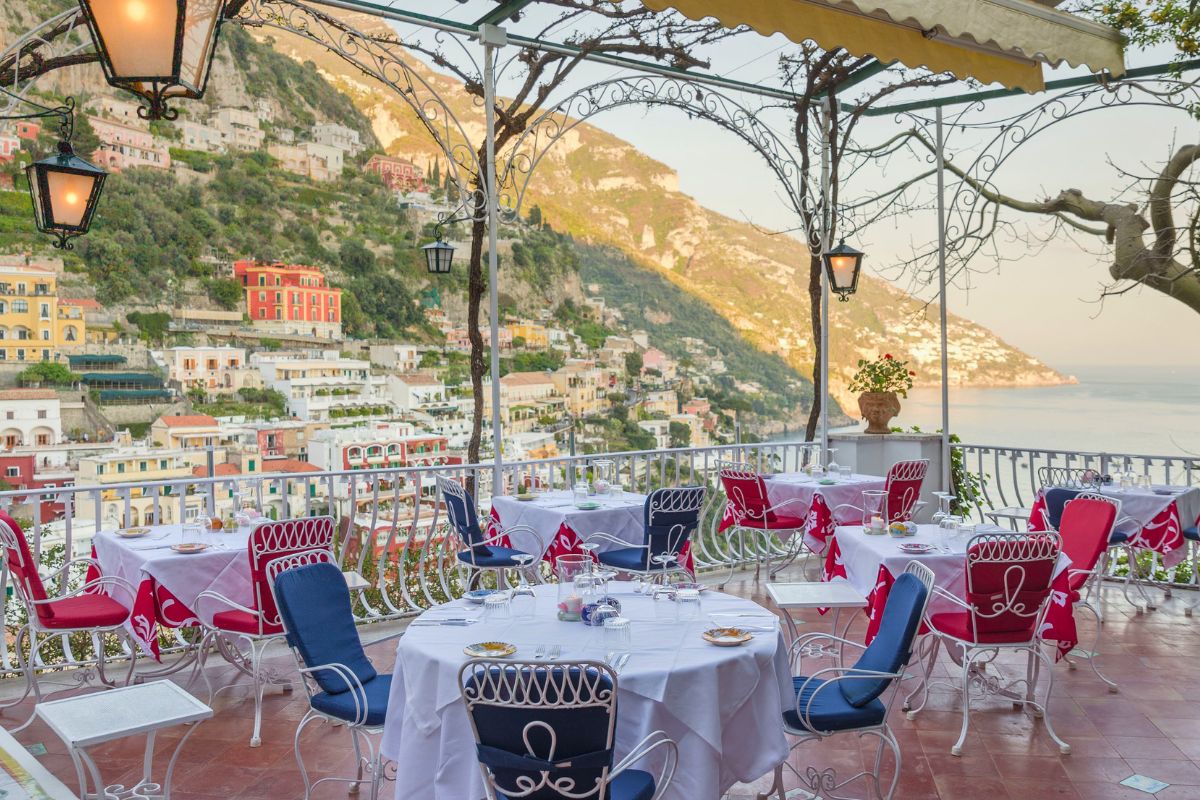 Les 10 restaurants avec une magnifique vue sur Positano