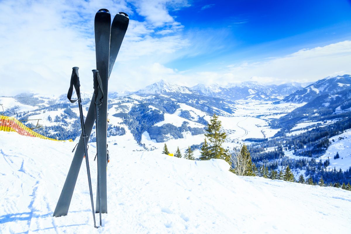 Faire du ski en grèce