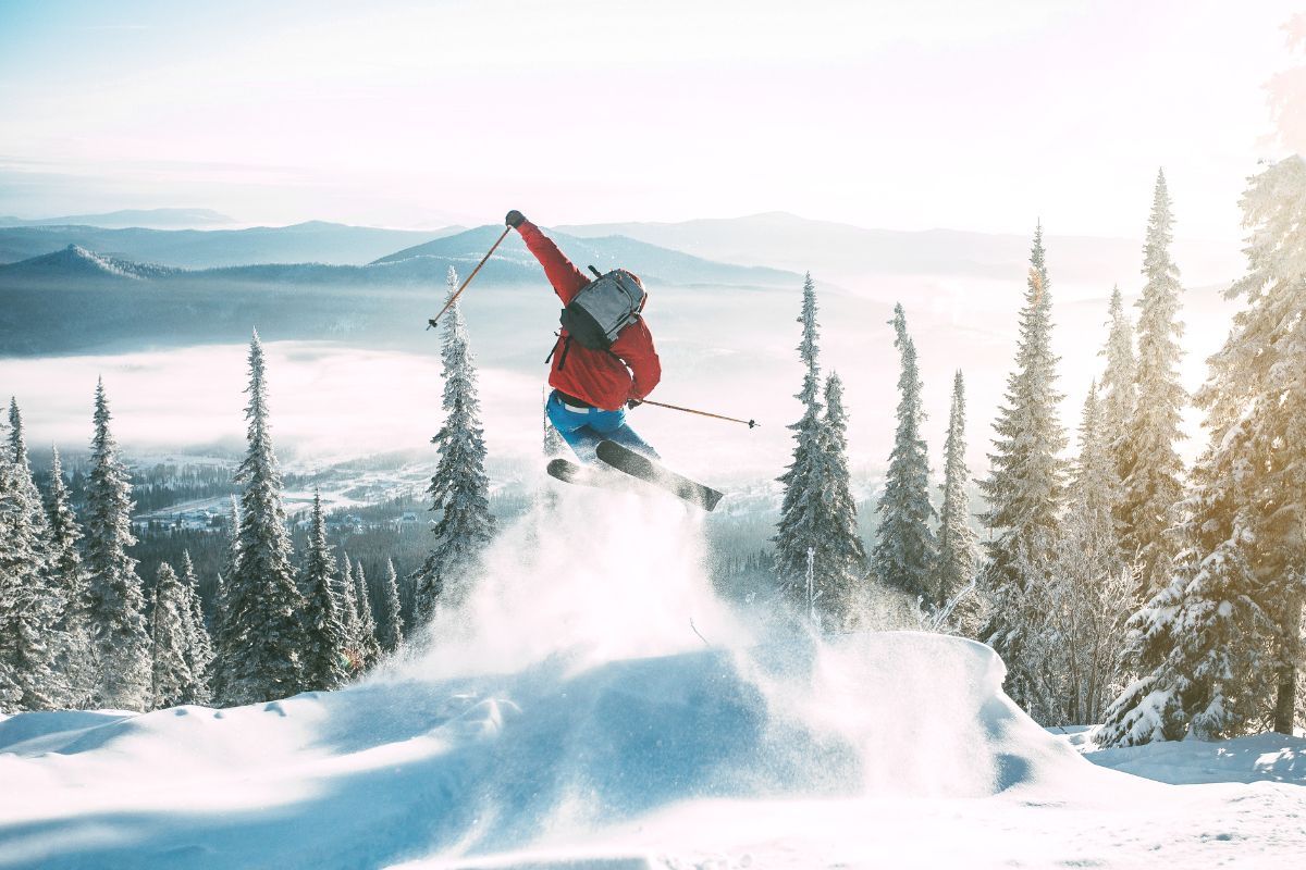 Faire du ski en grèce