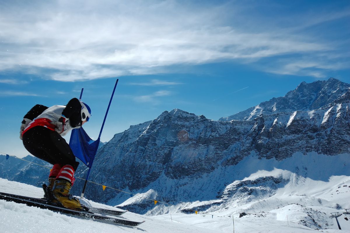 Faire du ski en grèce