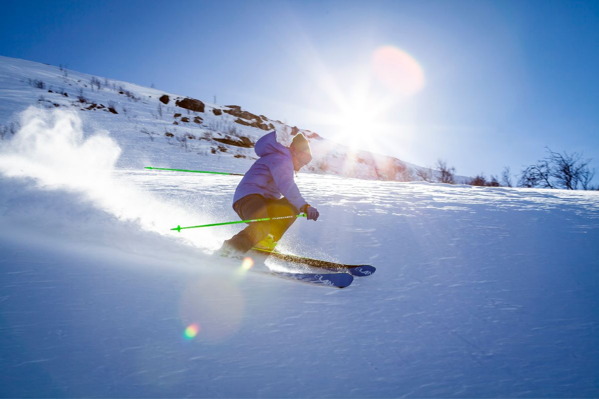 Faire du ski en grèce