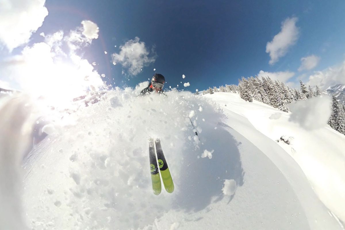 Faire du ski en grèce