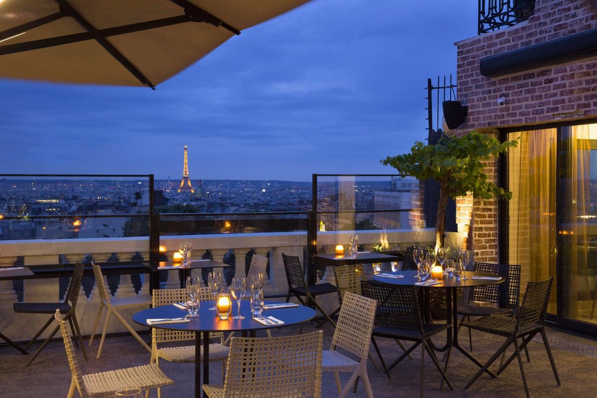 Les 10 meilleurs hôtels rooftop à Paris