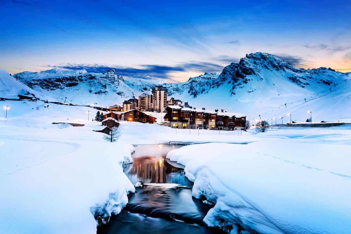 Tignes enneigement