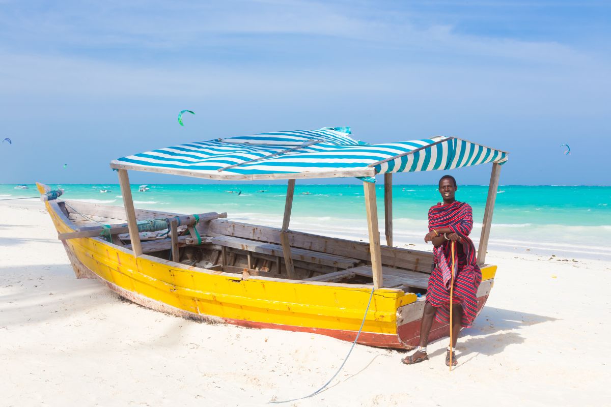 Plus belle plage du Kenya