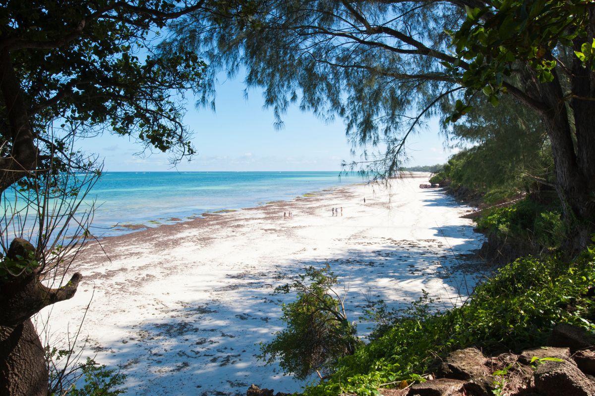 Plus belle plage du Kenya