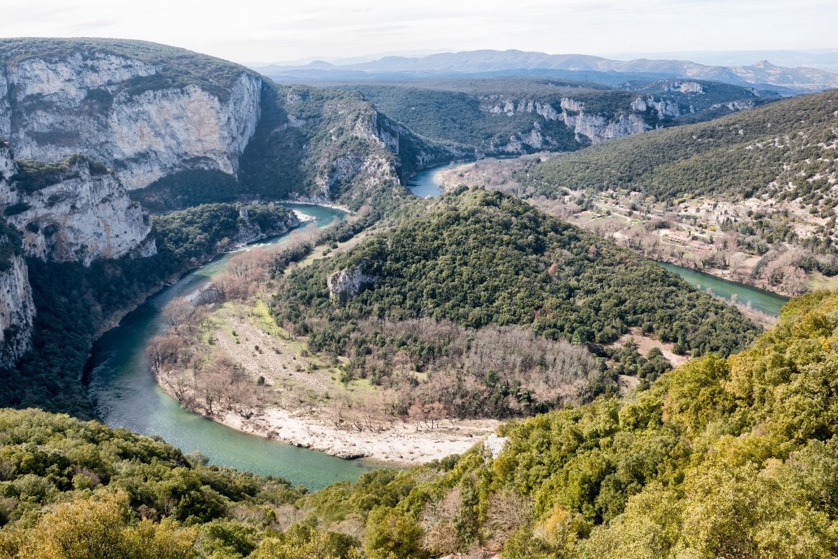 Ardèche en été ou aller