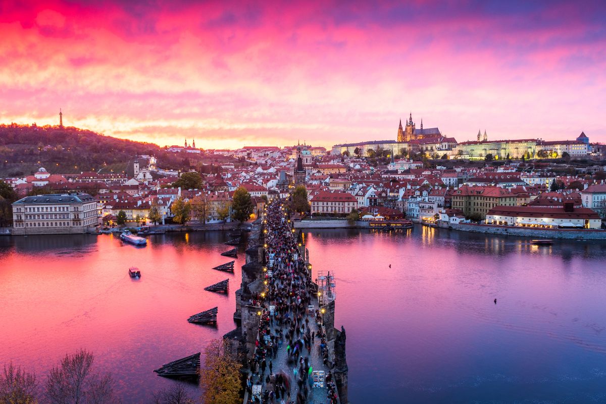 Prague ambiance nuit