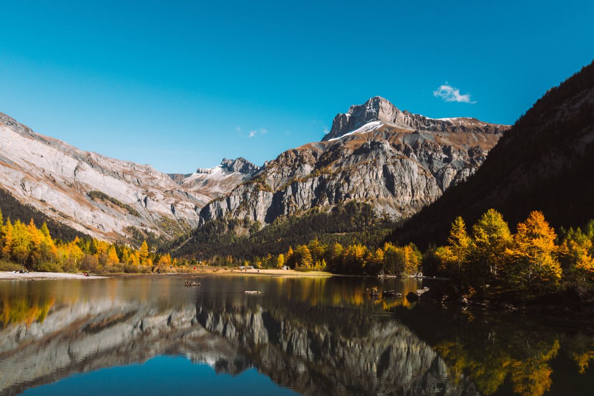 Lac de suisse pour se ressourcer