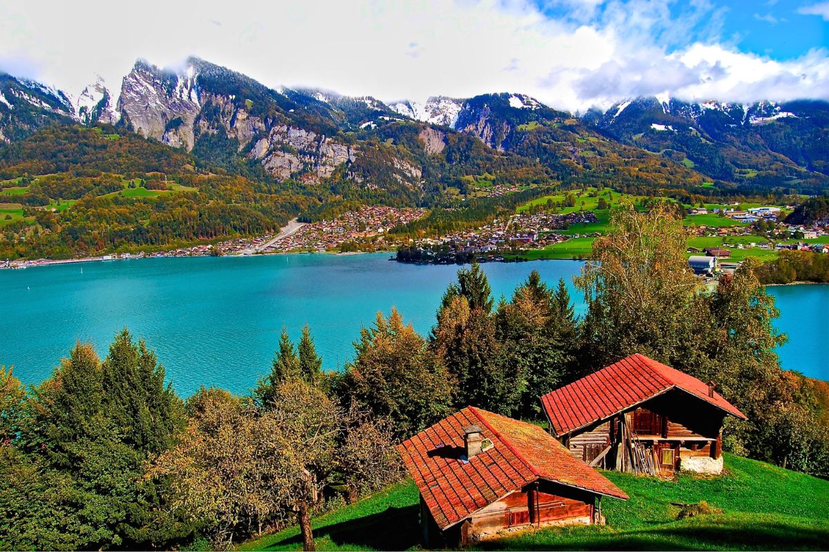 Lac de suisse pour se ressourcer