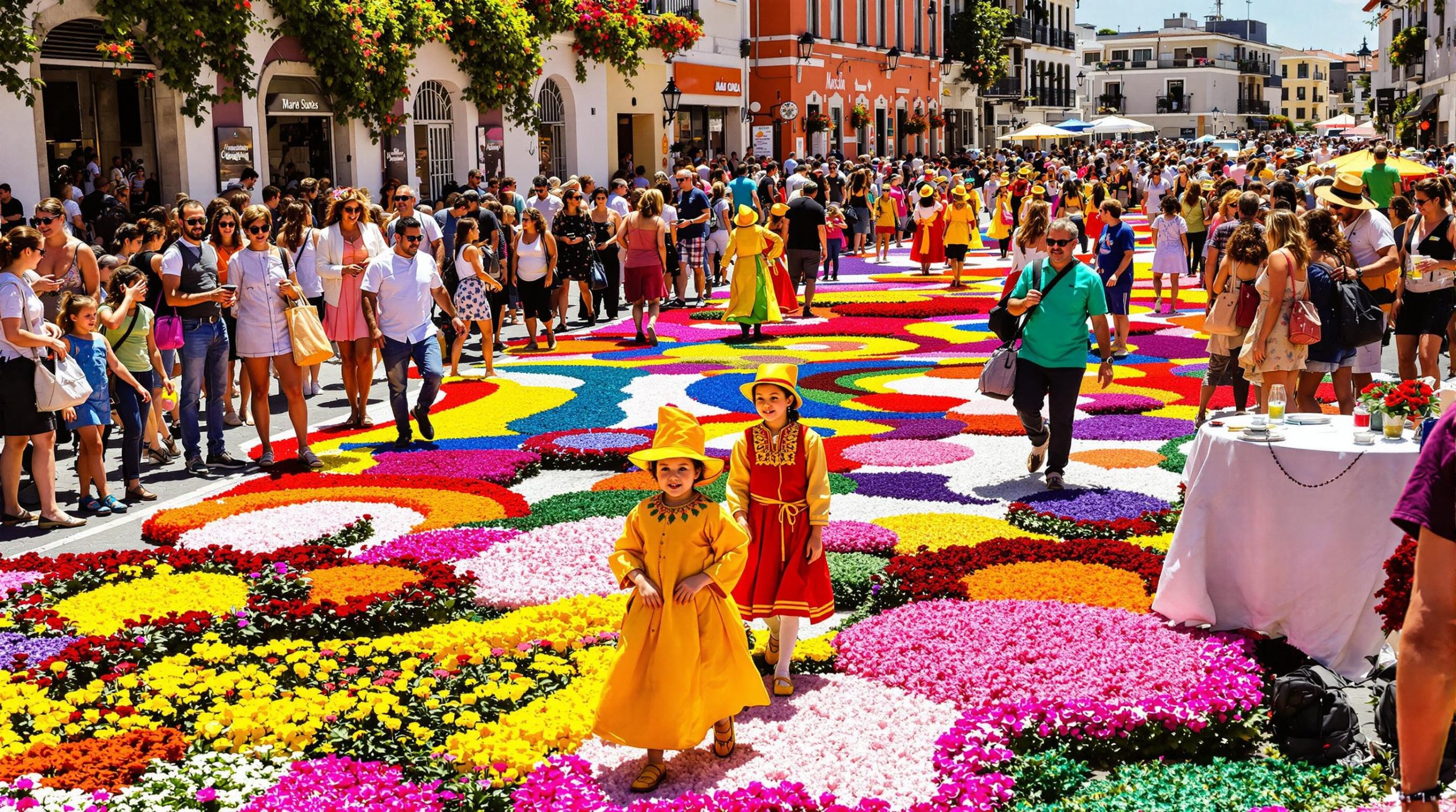 découvrez la fête des fleurs à madère, un événement mythique célébrant la beauté et la diversité florale de l'île. plongez dans un spectacle coloré de parades, de musiques et de traditions uniques, un rendez-vous incontournable pour les amoureux de la nature et de la culture.