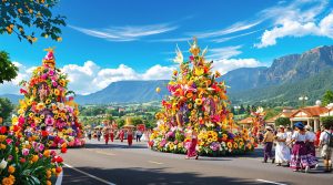 découvrez la fête de la fleurs à madère, un événement emblématique célébrant la beauté de la nature à travers des parades colorées, des expositions florales époustouflantes et une ambiance festive inoubliable. ne manquez pas cette expérience unique qui enchante les visiteurs chaque année.